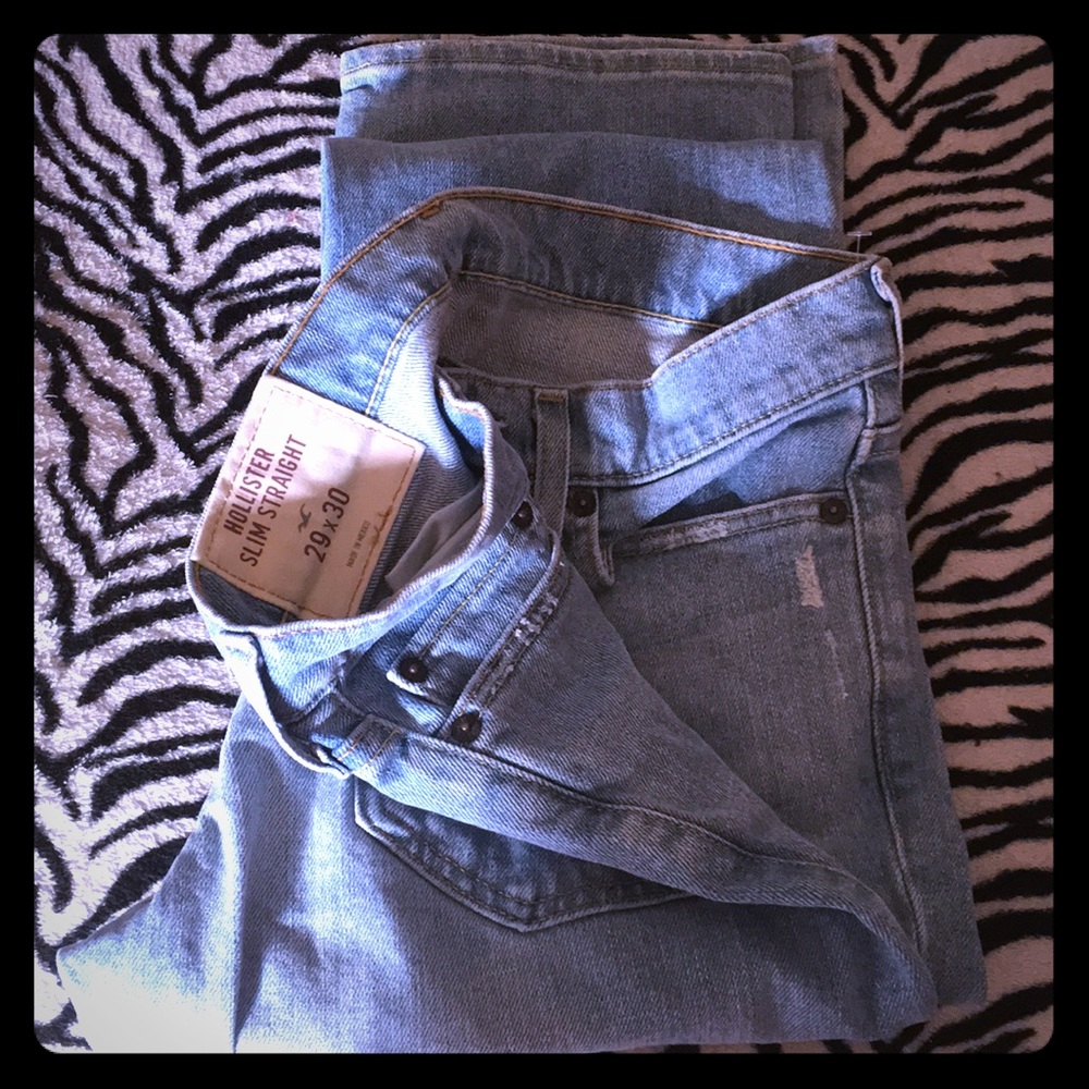 Hollister Slim Straight Jeans